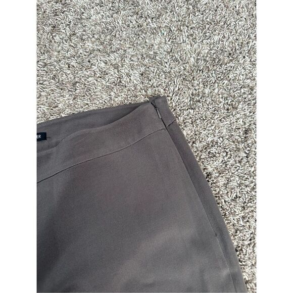Eileen Fisher Silk Blend Slim Leg Ankle Pants Gray Women’s Size 4 Small - Picture 11 of 11
